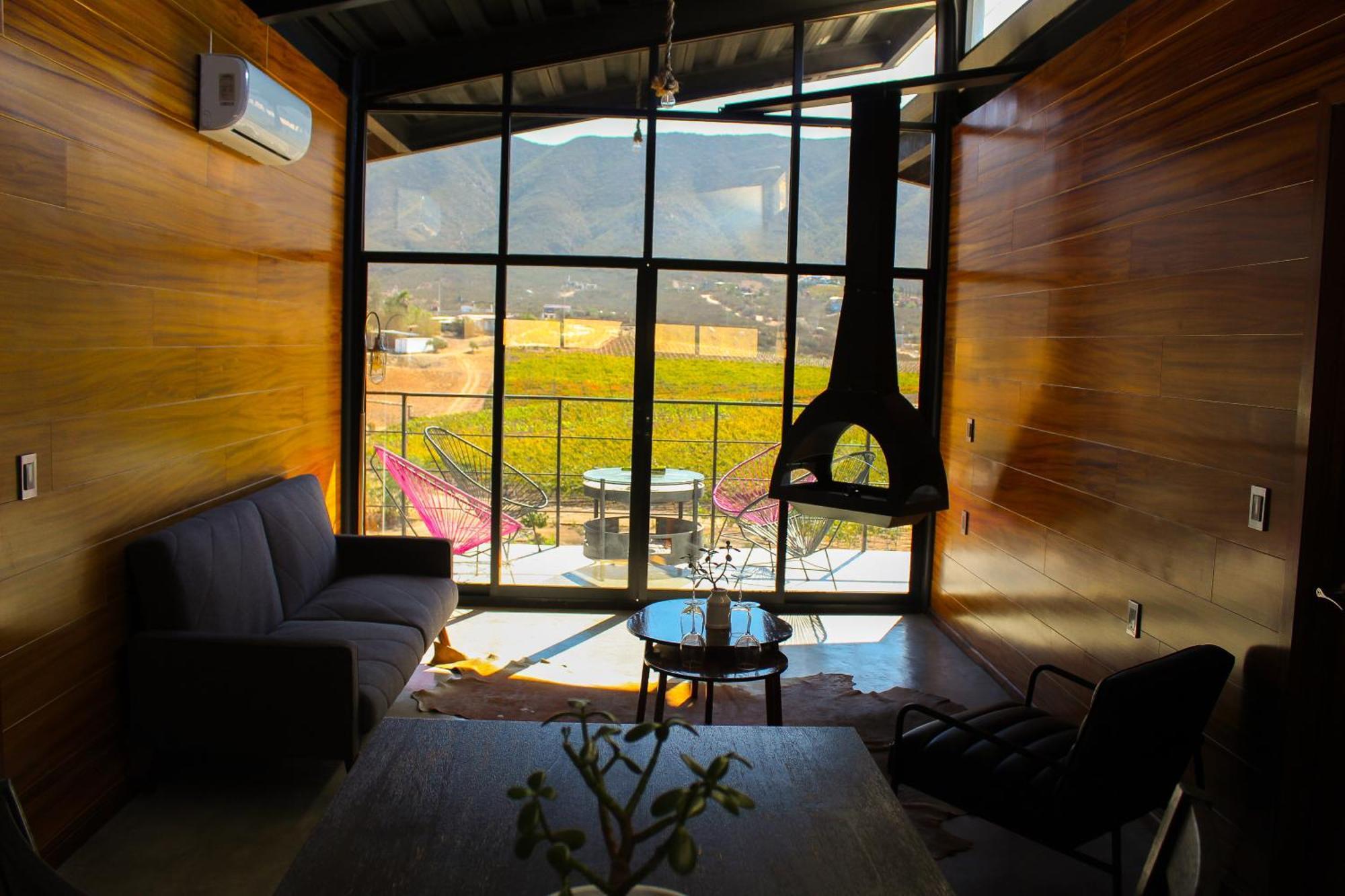 Origen75 Loft - Villas - Skypool - Vinedo, Valle De Guadalupe Bagian luar foto