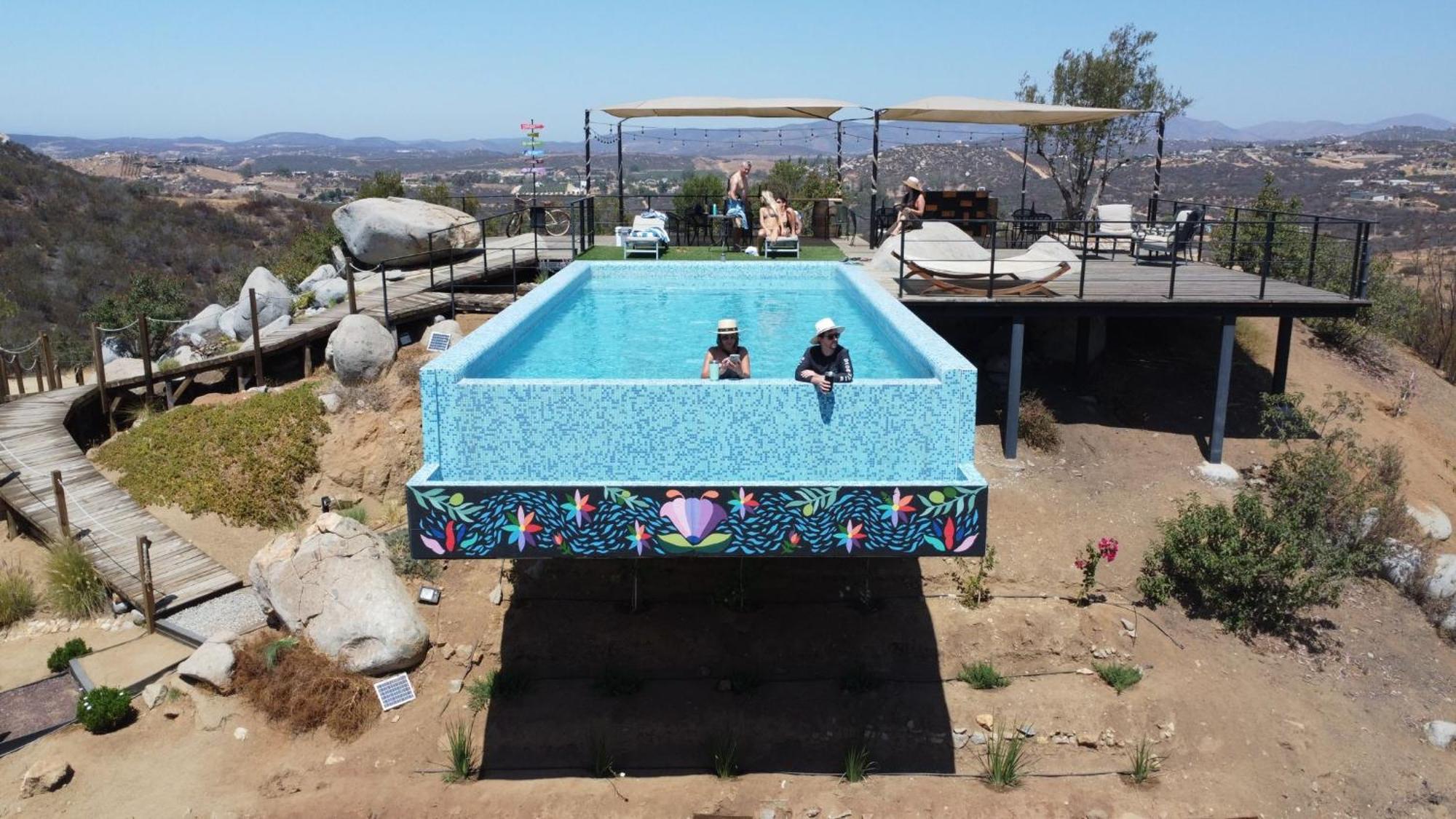 Origen75 Loft - Villas - Skypool - Vinedo, Valle De Guadalupe Bagian luar foto